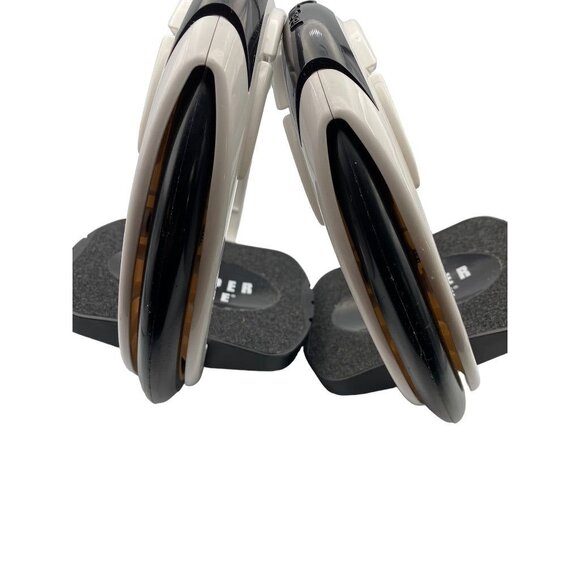 Orbit Wheel Sharper Image Skates Boardless Skateboard Black White Used - Picture 3 of 8